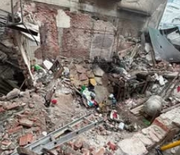 Localizan cuerpo tras derrumbe en la Alcaldía Cuauhtémoc