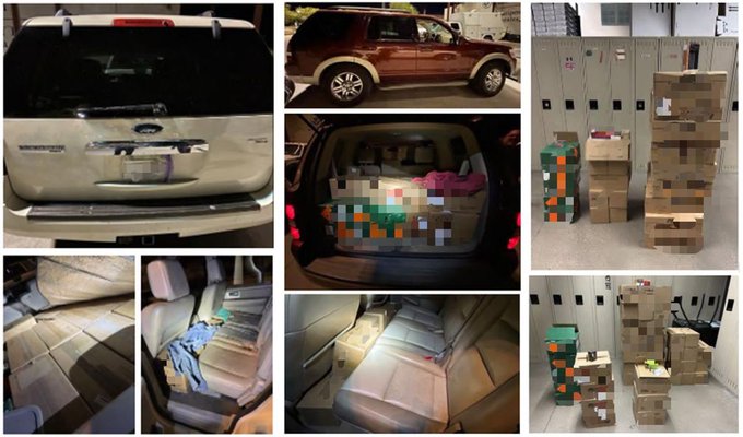 Decomisan 43 mil cartuchos en puerto fronterizo de Arizona