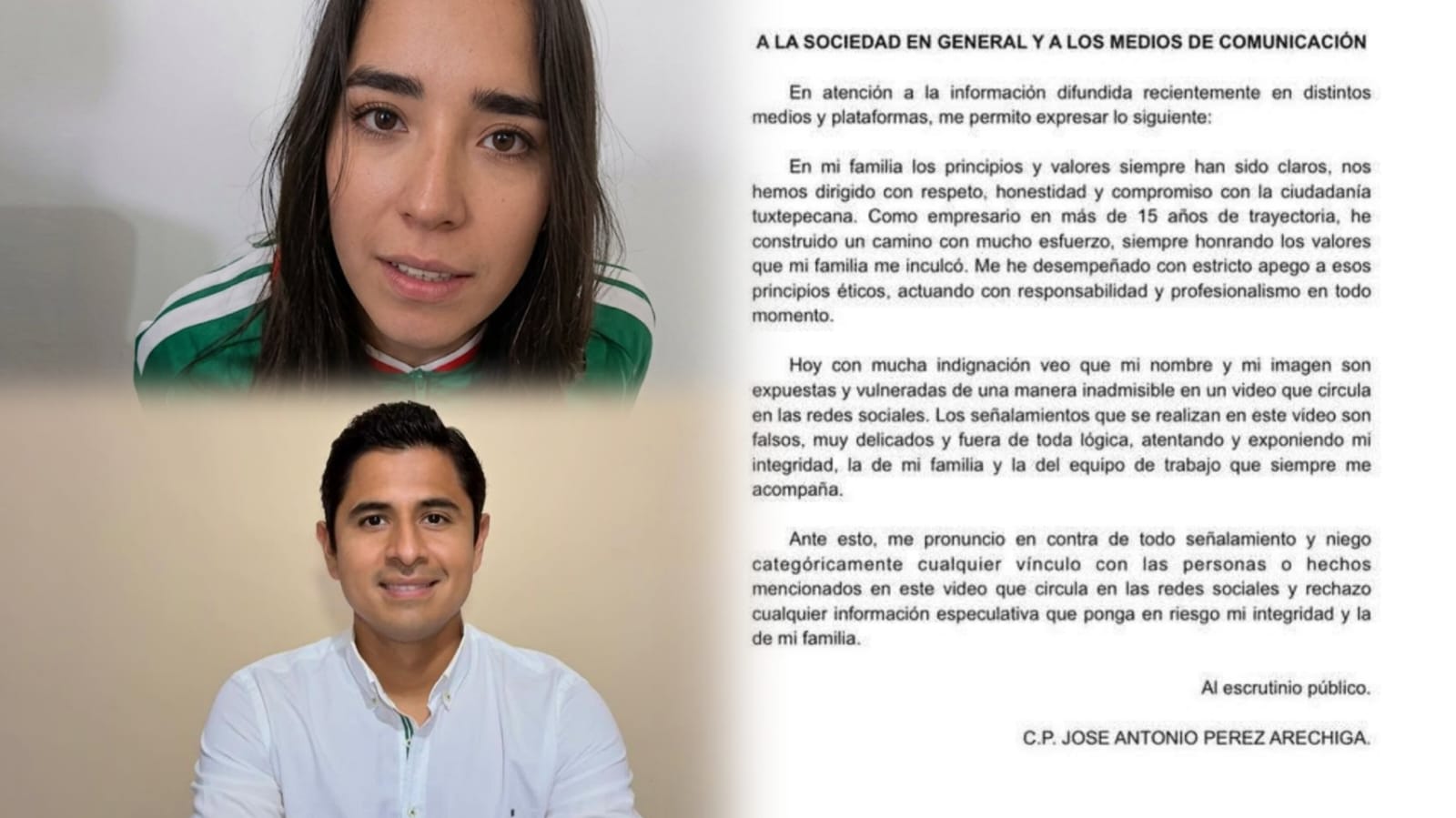 Empresario de Tuxtepec niega vínculos con el CJNG tras ser mencionado por “Lady Narco”