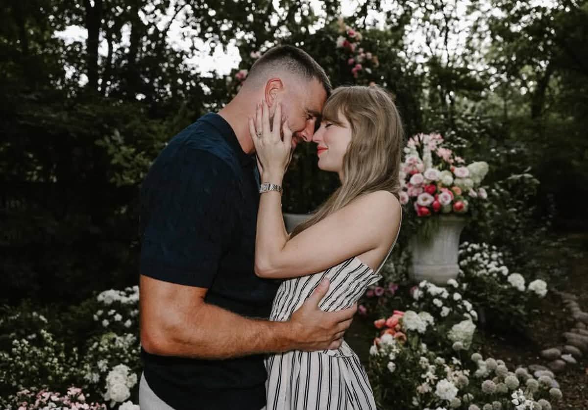 Taylor Swift y Travis Kelce se casaron