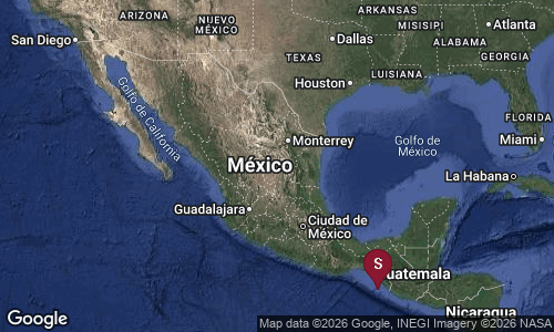 Sismo de magnitud preliminar 7.4 sacude Chiapas