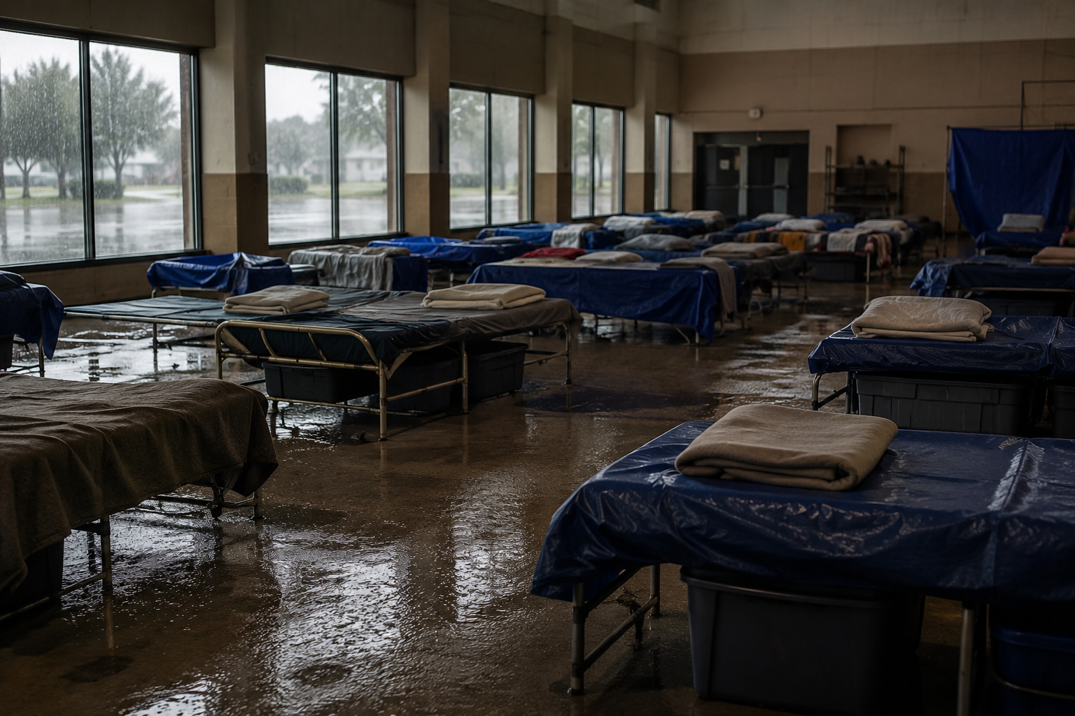 Activan censo de daños en seis colonias de Puebla tras lluvias; hay 20 albergues habilitados
