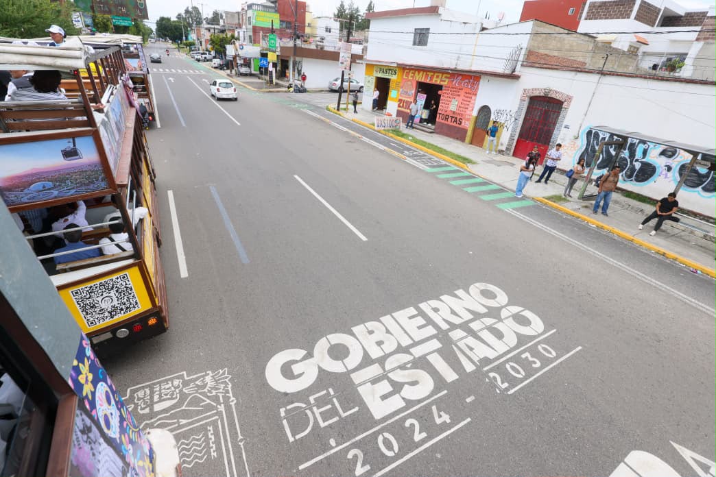 Alejandro Armenta supervisa obras y anuncia intervención de 53 mil calles en el estado