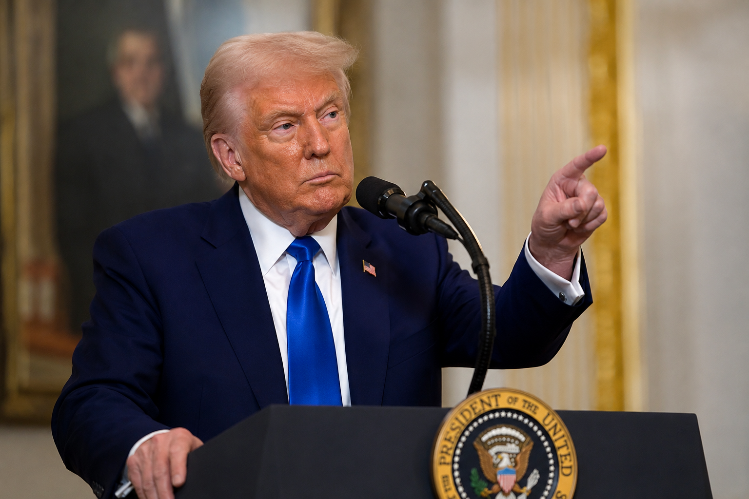 Trump da marcha atrás y cancela el cobro del 20% a barcos que crucen el estrecho de Ormuz