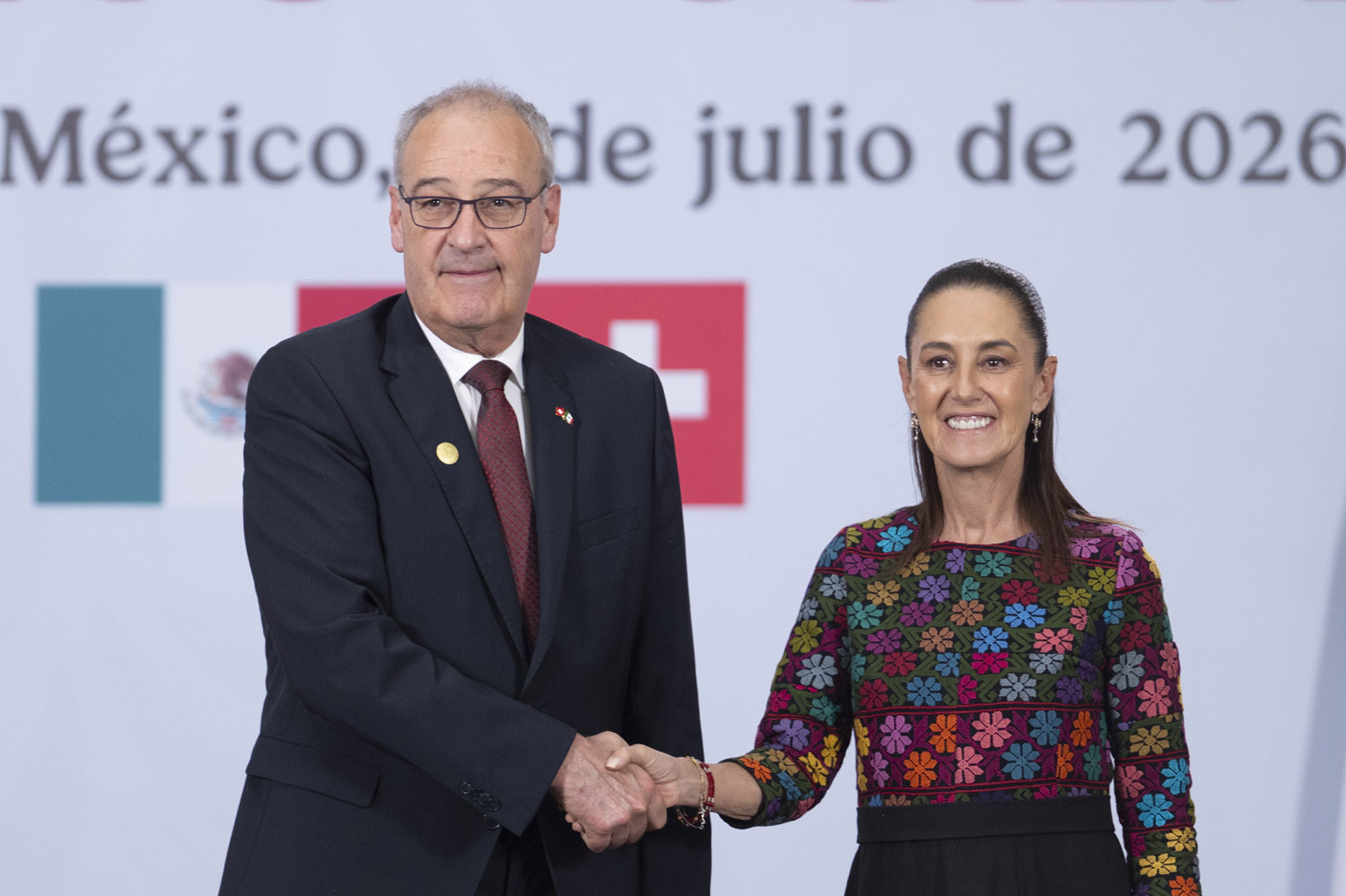 Claudia Sheinbaum y Presidente de Suiza fortalecen alianza para impulsar inversiones y comercio