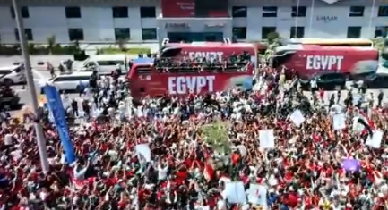 Egipto recibe a su selección tras el Mundial