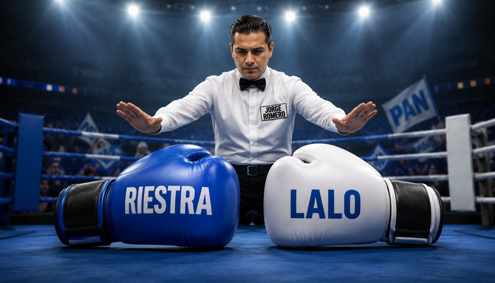 PAN reúne a Mario Riestra y Eduardo Rivera para fortalecer la unidad en Puebla