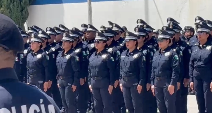 Se gradúan 55 nuevos policías y se integran a la SSC de Puebla