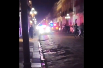 Avanzan investigaciones por balacera ocurrida frente a la Catedral de Puebla