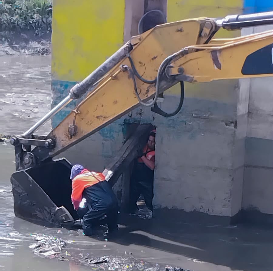 Gobierno de Pepe Chedraui refuerza acciones preventivas en el vaso regulador Puente Negro ante pronóstico de lluvias