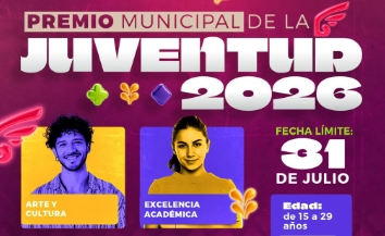 Gobierno de Pepe Chedraui lanza la convocatoria del Premio Municipal de la Juventud 2026
