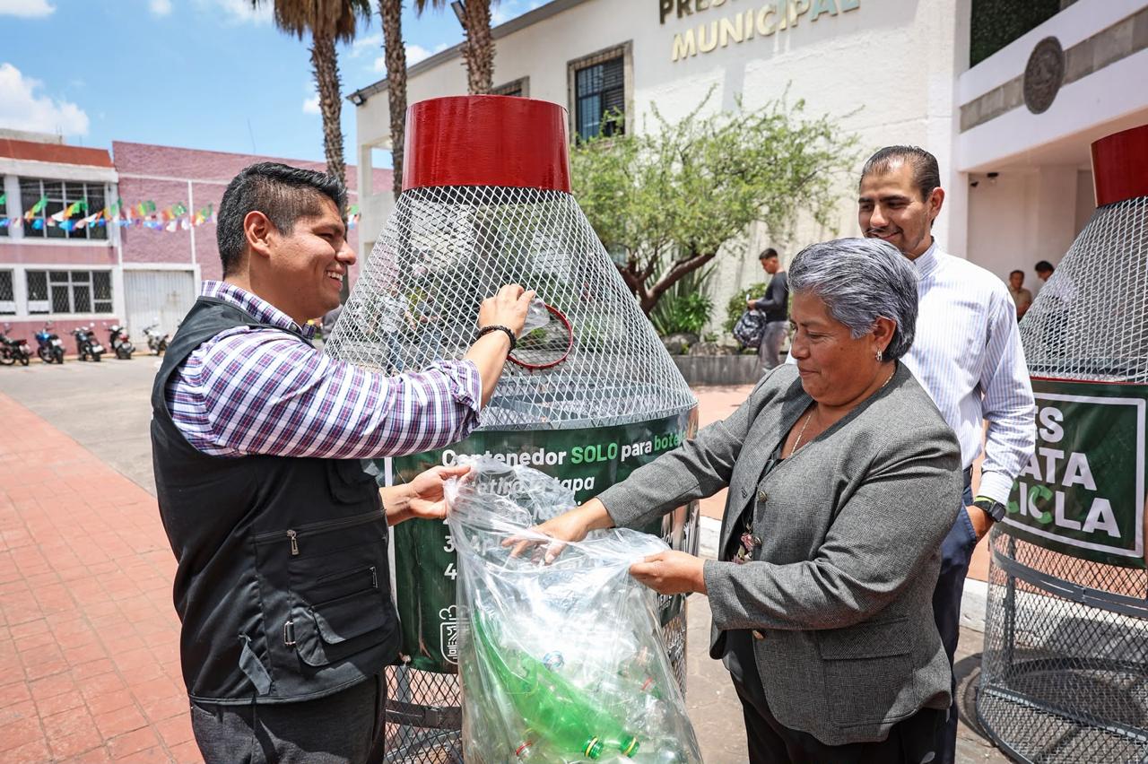 Omar Muñoz impulsa campaña “Cuautlancingo Rescata-Cicla”