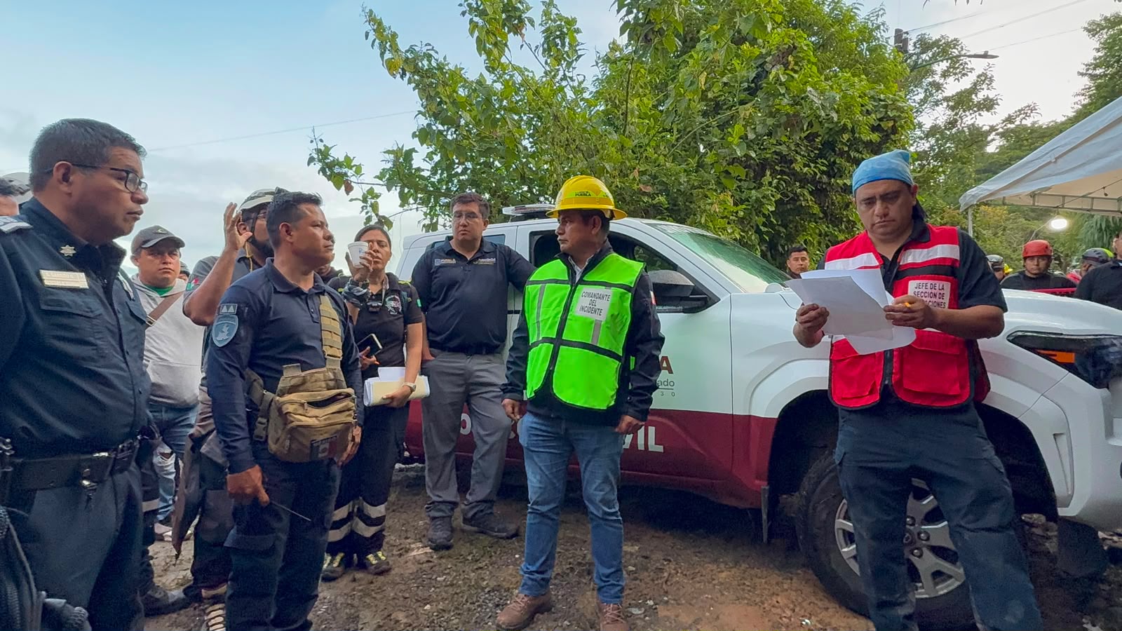 Sierra Norte: suspenden búsqueda de 3 en gruta